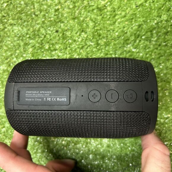 MusiBaby M68 Portable Bluetooth wireless Speaker - Black - Picture 3 of 4